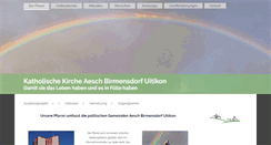 Desktop Screenshot of kath-birmensdorf.org